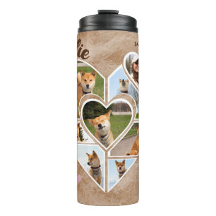 Custom Pet Memorial Personalised Photo and Quote Thermal Tumbler