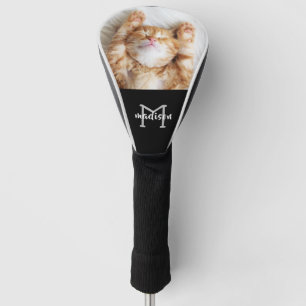 Custom Pet or Family Photo Monogram Name   Golf Head Cover