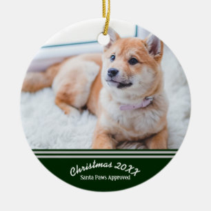Custom Pet Ornament - Personalised Photo Keepsake!