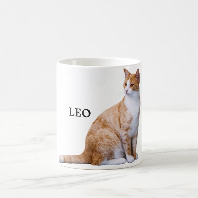 Custom Pet Personalised Photo Coffee Mug (Center)