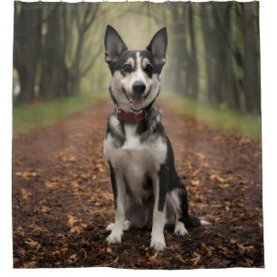 Custom pet photo Add Your Own Designs Photo Here Shower Curtain