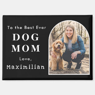 Custom Pet Photo Best Ever Dog Mum Personalised Magnet