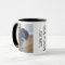 Custom Pet Photo Black White Coffee Mug