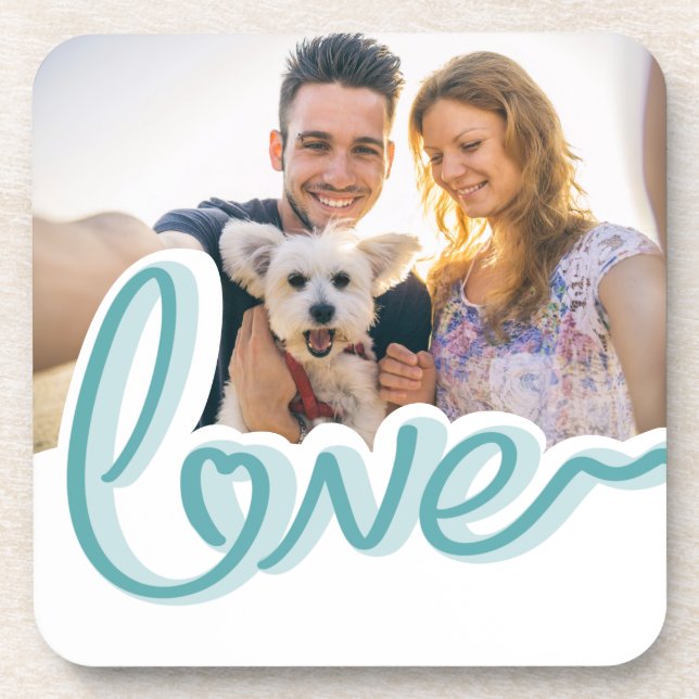 Custom Pet Photo  Coaster (Front)