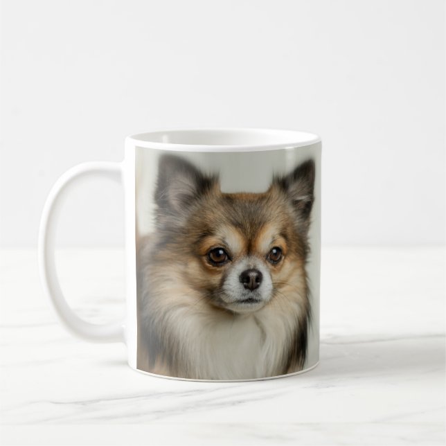 Custom Pet Photo Coffee Mug (Left)