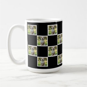 Custom Pet Photo Collage Drinkware – Personalized  Coffee Mug