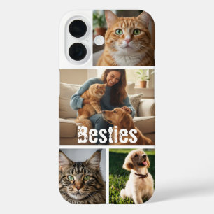 Custom Pet Photo Collage iPhone Case