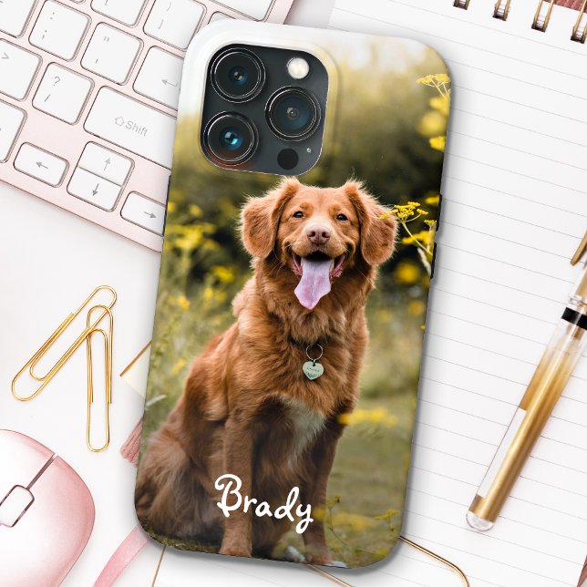 Custom Pet Photo Dog Cat Case-Mate iPhone Case (Creator Uploaded)