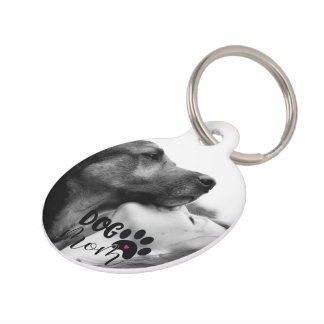 Custom Pet Photo Dog Mum Keepsake Pet Tag