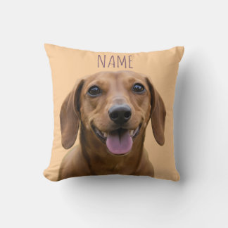 Custom Pet Photo & Name  Cushion