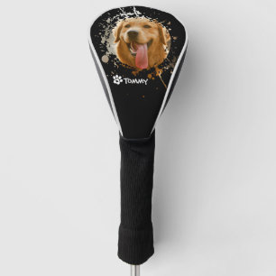 Custom Pet Photo & Name Golf Head Cover