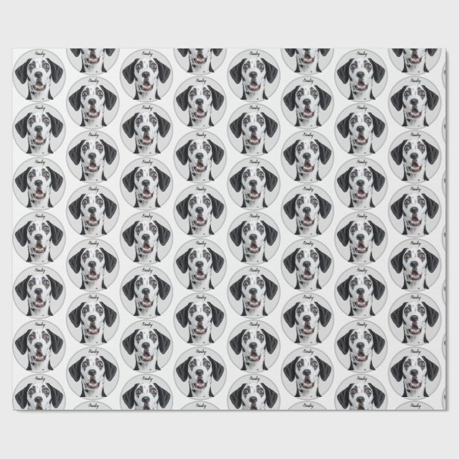 Custom Pet Photo | Personalized Wrapping Paper (Flat)