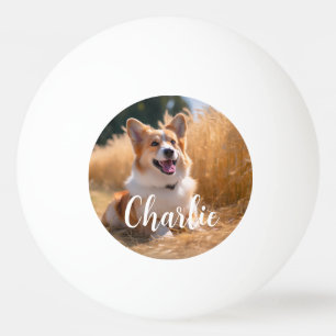 Custom Pet Photo Ping Pong Ball