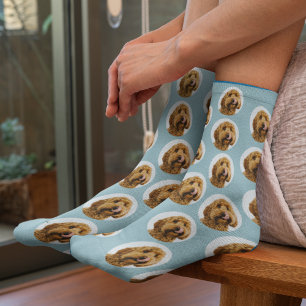 Custom Pet Photo Socks Personalized Dog Face