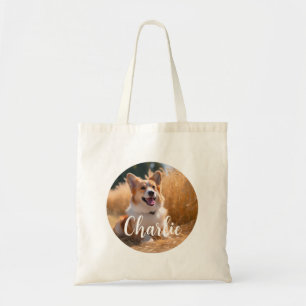 Custom Pet Photo Tote Bag