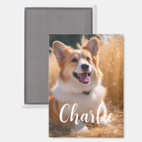 Custom Pet Photo with Name