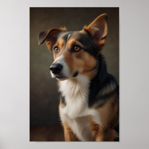 Custom Pet Portrait Poster