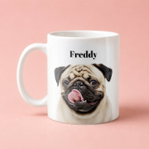 Custom Pet Portrait | Upload Photo + Text Colour