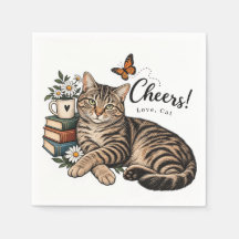 Custom Pet Tabby Cat Books Daisy Art