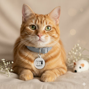 Custom Pet Tag Dog Cat   I’m Lost Call My Mum