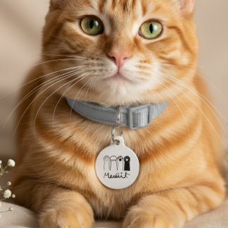 Custom Pet Tag Dog Cat | I’m Lost Call My Mum