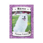 Custom Pet Trading Card, Therapy Dog Trading