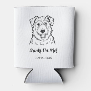 Custom Pet Wedding Can Cooler