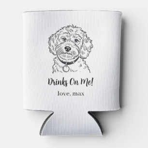 Custom Pet Wedding Can Cooler