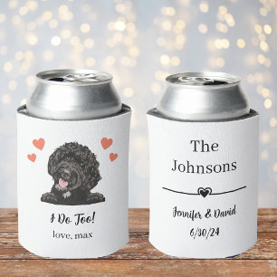 Custom Pet Wedding Can Cooler
