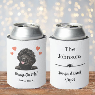 Custom Pet Wedding Can Cooler