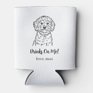 Custom Pet Wedding Can Cooler