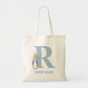 Custom Peter Rabbit - Letter R Tote Bag