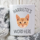 Custom Pet's Cat Dog Face Dad Mum Birthday Party Mug<br><div class="desc">Custom Pet's Cat Dog Face Dad Mum Birthday Party Mug</div>