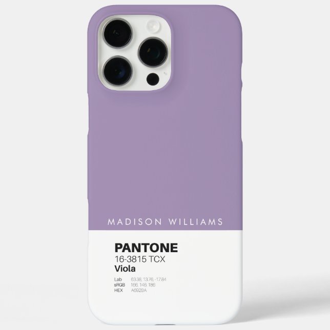 Custom Phone Case | Personalised Modern  (Back)