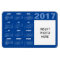 Custom Photo 2017 Calendar Magnet