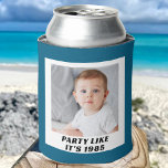Custom Photo 30th 40th 50th 60th Birthday Party Can Cooler<br><div class="desc">Custom Photo 30th 40th 50th 60th Birthday Party Can Cooler</div>