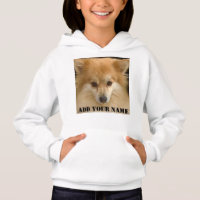 Custom Photo Add your Name Personalised pet Hoodie