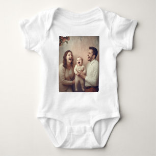 Custom Photo  (Add Your Own Photo and/or text) Baby Bodysuit