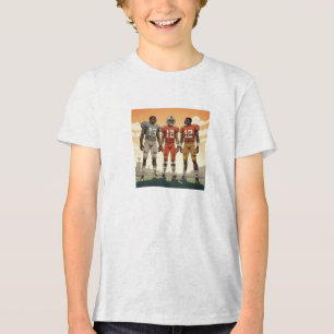 Custom Photo (Add Your Own Photo and/or text) kid Tri-Blend Shirt