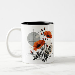 Custom Photo (Add Your Own Photo and/or text) Two-Tone Coffee Mug