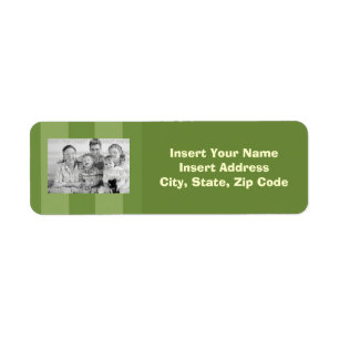 Custom Photo Address Label