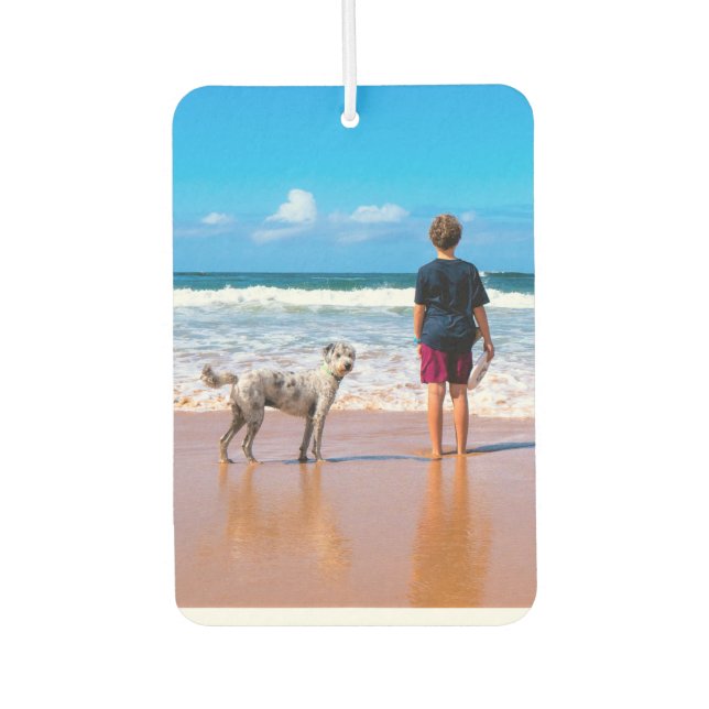 Custom Photo Air Freshener Your Photos Design (Front)