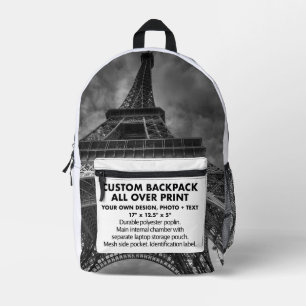 Custom photo All Over Print Backpack