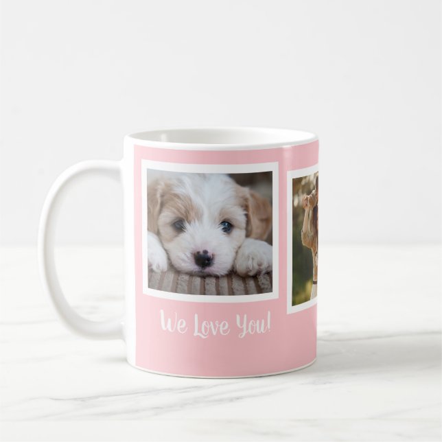 Custom Photo and Message Mug for Mother's Day (Left)