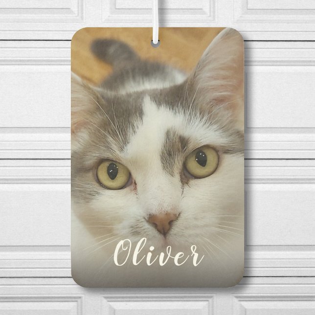 Custom Photo And Name Car Car Air Freshener (Creator Uploaded)