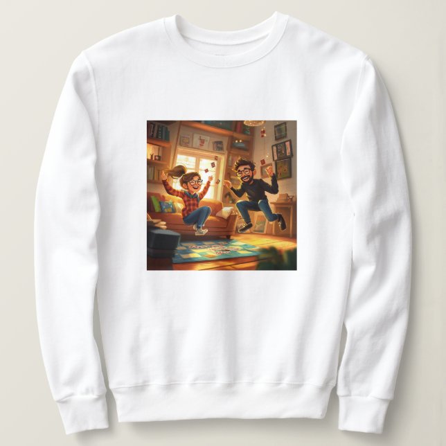 Custom Photo and Name Personalised Hoodie (Design Front)