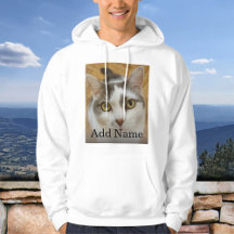 Custom Photo and Name Personalised Hoodie