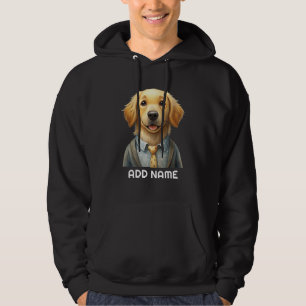 Custom Photo and Name Personalised Hoodie for Men