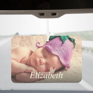 Custom Photo And Name Personalised Unique Car Air Freshener