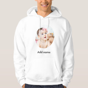 Custom Photo and Name Personalized Hoodie